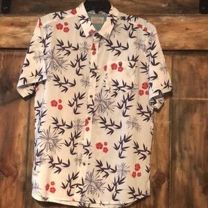 Men’s short sleeve button down shirt